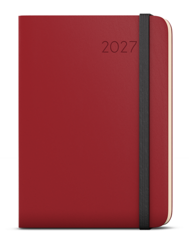 Týdenní diář - Zoro - Hemingway - A5 - bordó