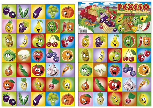 Pexeso Kamarádi ze zahrádky