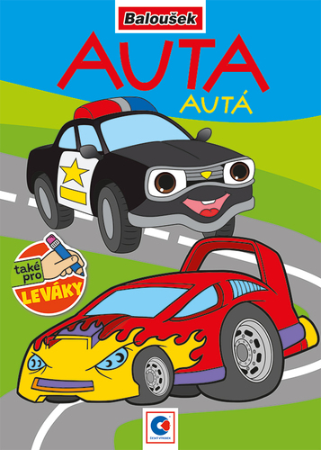 Omalovánka A5 - Auta