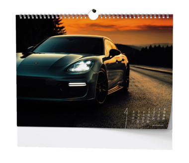 Nástěnný kalendář - Dream Cars - A3