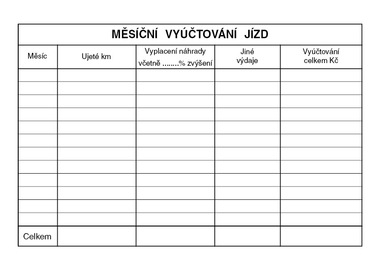 Kniha jízd A6,maxi/fir.a sou.voz.,obou
