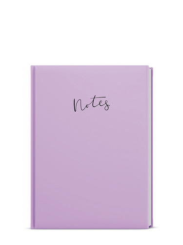 Notes linkovaný - A6 - Lamino Pastel - fialová