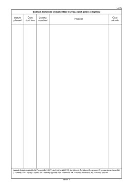 Stavební deník  A4