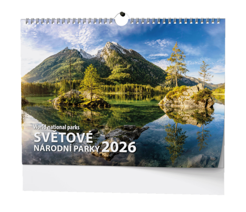 Nástěnný kalendář - Světové národní parky  