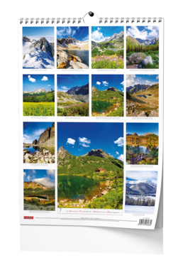 Nástěnný kalendář - Tatry - A3