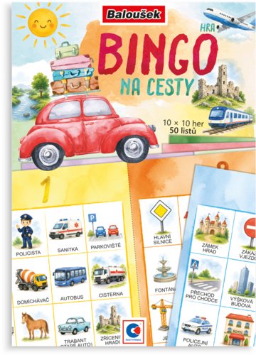 Hra - A5 - Bingo na cesty