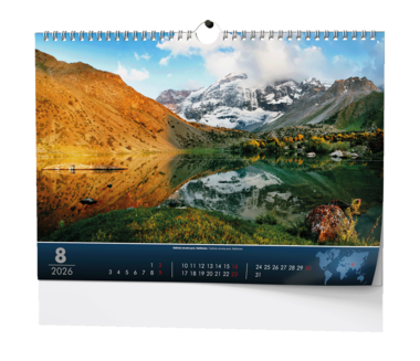 Nástěnný kalendář - Světové národní parky  