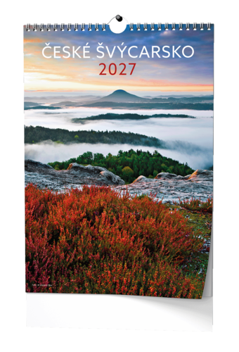Nástěnný kalendář - České Švýcarsko - A3                     