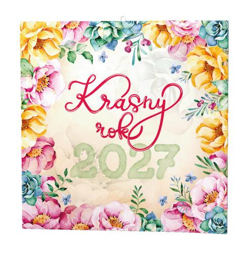 Nástěnný kalendář - Krásny rok