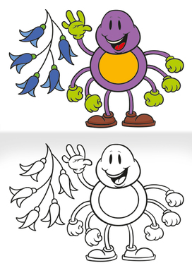 Omalovánka A5 - Broučci