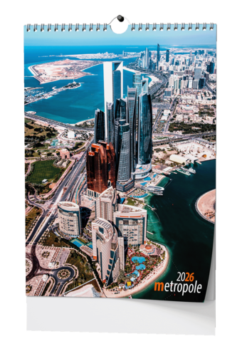 Nástěnný kalendář - Metropole - A3