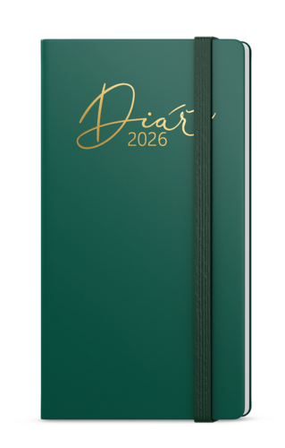 Týdenní diář - Jakub - Luxi - kapesní - zelená