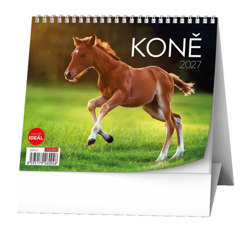 Stolní kalendář - IDEÁL - Koně