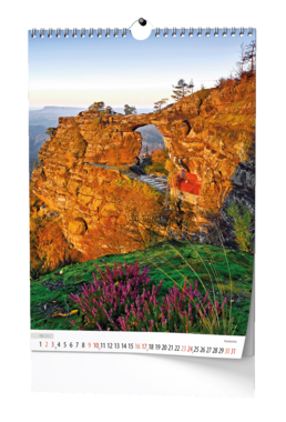 Nástěnný kalendář - České Švýcarsko - A3                     