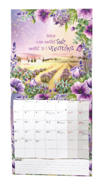 Nástěnný kalendář - Krásny rok