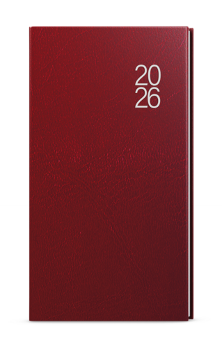 Týdenní diář - Jakub - Balacron - kapesní - bordó