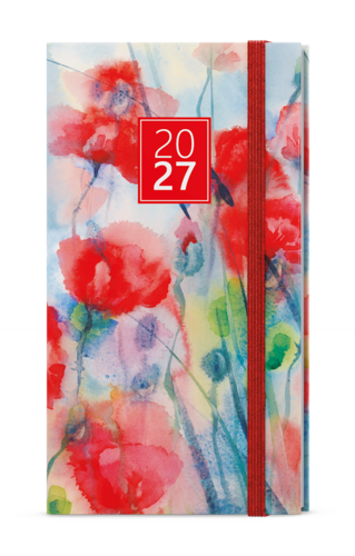 Týdenní diář - Jakub - Lamino - kapesní - Květy