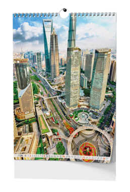 Nástěnný kalendář - Metropole - A3