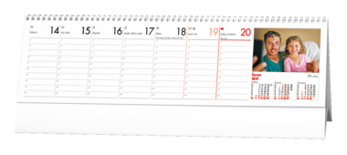 Stolní kalendář - Pracovní kalendář žánrový - Jezevčík