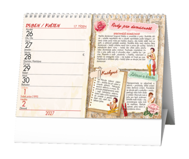 Stolní kalendář - Chytrá žena