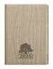 Náhled Týdenní diář - Oskar - Wood - A5 - hnědá