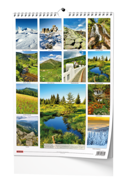 Nástěnný kalendář - Krkonoše - A3