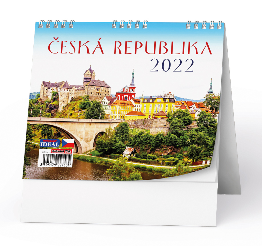 Stolní kalendář - IDEÁL - Česká republika