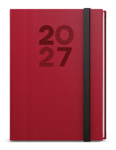 Denní diář - David - Vigo - A5 - červená