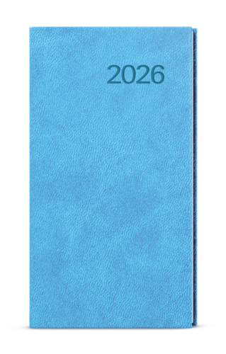 Týdenní diář - Jakub - Vivella - kapesní - světle modrá