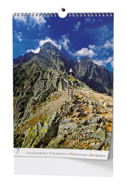 Nástěnný kalendář - Tatry - A3