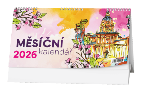 Stolní kalendář - Měsíční kalendář (měsíční kalendárium)