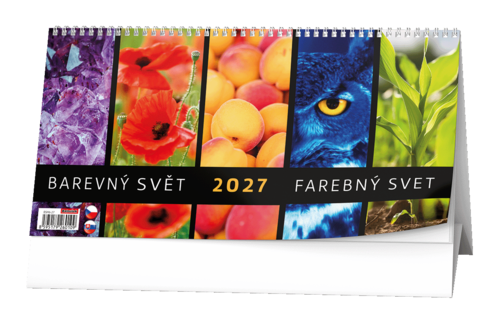 Stolní kalendář - Barevný svět