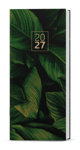 Měsíční diář - Božka - kraft - Listy