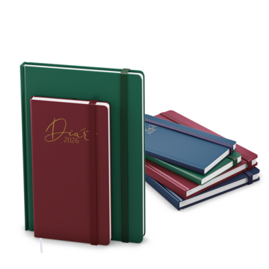 Denní diář - David - Luxi - A5 - zelená