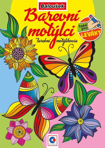 Omalovánka A5 - Barevní motýlci