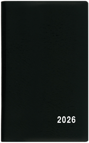 Týdenní diář - Alois - PVC - černá