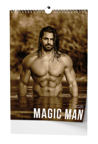 Nástěnný kalendář - Magic Man - A3