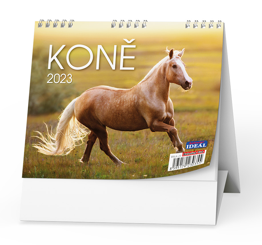 Stolní kalendář - IDEÁL - Koně
