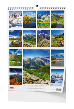 Nástěnný kalendář - Tatry - A3