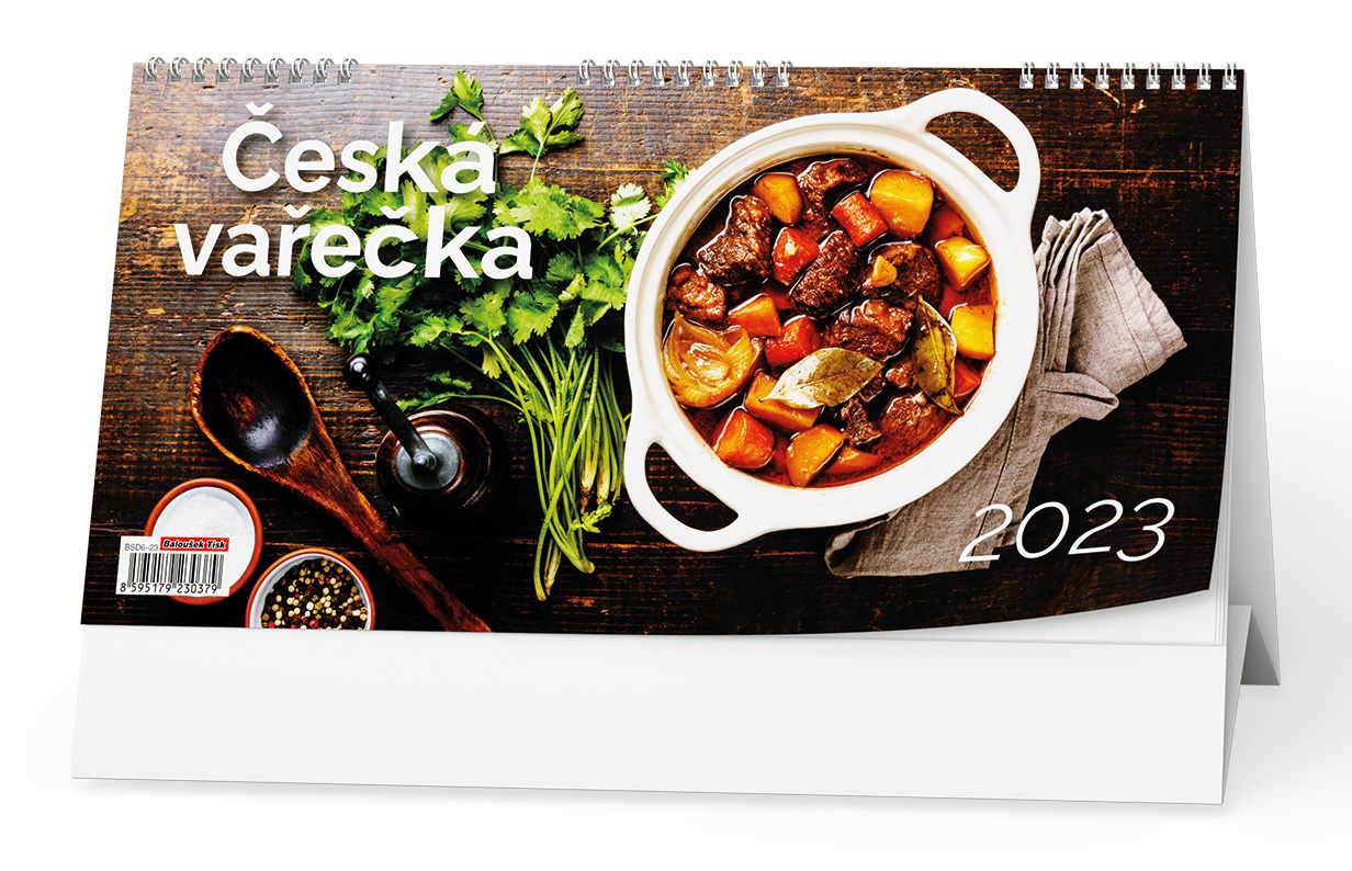 Stolní kalendář - Česká vařečka