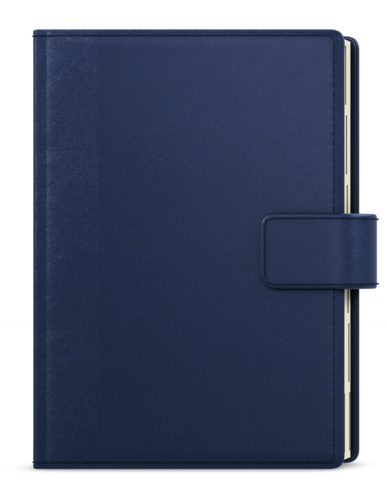 Týdenní diář - Oskar - Elite - A5 - modrá