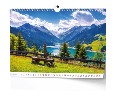 Nástěnný kalendář - Toulky přírodou - A3