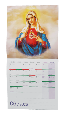 Nástěnný kalendář - Katolický kalendář (s modlitbami) 