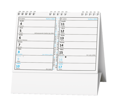 Stolní kalendář - Pracovní kalendář IMPULS I