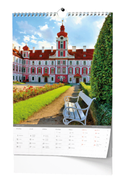 Nástěnný kalendář - Hrady a zámky České republiky