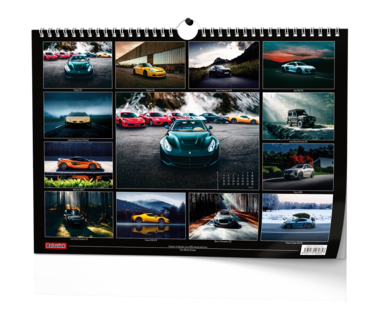 Nástěnný kalendář - Dream Cars - A3