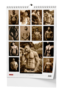 Nástěnný kalendář - Magic Man - A3