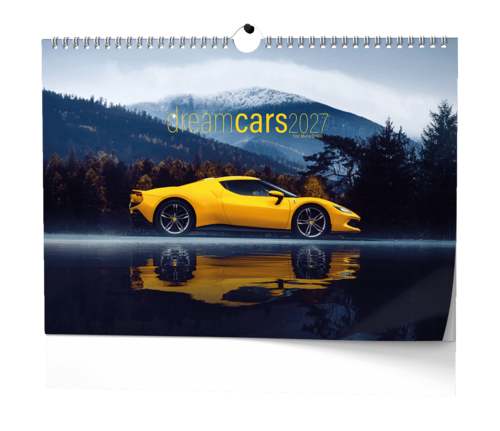 Nástěnný kalendář - Dream Cars - A3