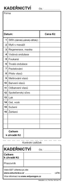 Kadeřnický blok - EET