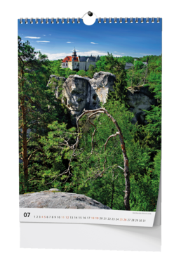 Nástěnný kalendář - Český ráj - A3                                                       